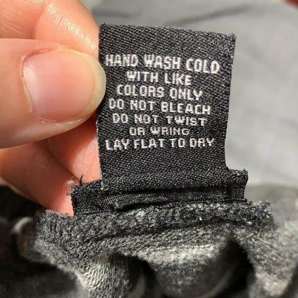 Rue21 Womens Cardigan Sweater Striped Open Drape Front Knit Stretch Gray Large - Picture 6 of 6